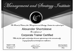 Corporate Trainer Certified